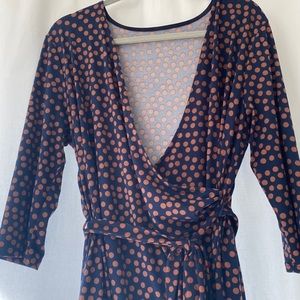 Worn once, soft wrap dress, 1X